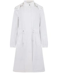 Moorer - Jassen ,Wit ,Leer Aitana Jacket - Lyst