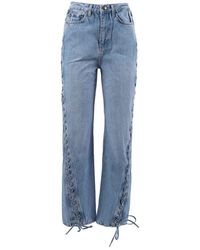 ROTATE BIRGER CHRISTENSEN - Straight Fit Jeans - Lyst