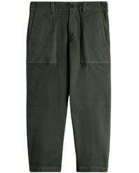 Aspesi - Cropped Trousers - Lyst