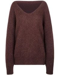 Jucca - V-Neck Knitwear - Lyst