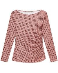 Maliparmi - Micro Print Jersey T-Shirt - Lyst
