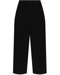 Yohji Yamamoto - Cropped Trousers - Lyst