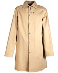 A.P.C. - Coats > single-breasted coats - Lyst