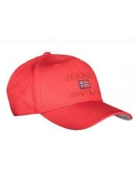 Napapijri - Accessoires ,Rood ,Norway Nautical Baseball Cap - Lyst