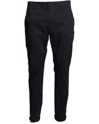 Dondup - Broeken ,Zwart ,Katoen Gaubert Chino Broek - Lyst