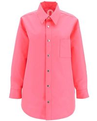 Khrisjoy - Camicia giacca oversize in tessuto tecnico - Lyst