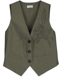 Brunello Cucinelli - Waistcoats - Lyst
