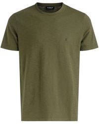 Dondup - Grünes flammen regular fit t-shirt - Lyst