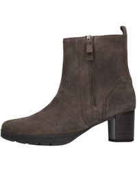 Gabor - Taupe Wildleder Stiefeletten - Lyst