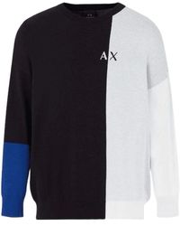 ARMANI EXCHANGE - Rundhals-Ausschnitt Strickware - Lyst