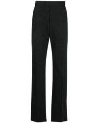 McQueen - Straight trousers - Lyst
