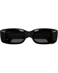 Gucci - Sunglasses,stylische sonnenbrille gg1528s,schwarze/graue sonnenbrille,schwarze sonnenbrille gg1528s 001 - Lyst