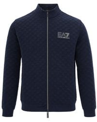 EA7 - Premium Label Sweatshirt - Lyst
