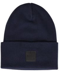 BOSS - Accessoires ,Blauw ,Katoen Katoenen Slip-On Cap - Lyst
