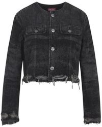 DIESEL - De-Graffy Fsh Jacket - Lyst
