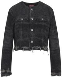 DIESEL - De-Graffy Fsh Jacket - Lyst