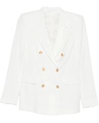 Tagliatore - Jassen ,Wit ,Leer J-Parigi Jacket - Lyst