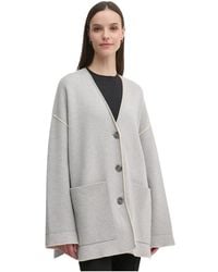 Ouí - Strickjacke Mit Aufgesetzten Taschen - Lyst