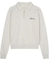 flâneur - Signature Raglan Half Zip - Lyst