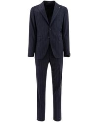 Tagliatore - Herrenbekleidung Anzug Blau Ss25 - Lyst
