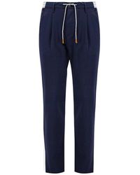 Eleventy - Slim-Fit Trousers - Lyst