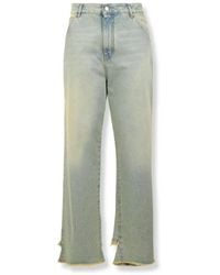 DARKPARK - Jeans ,Grijs ,Katoen Lisa Jeans Met Riem - Lyst