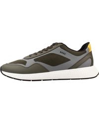 BOSS - Titanium Runn Sneaker - Lyst