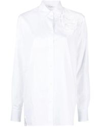 Ermanno Scervino - Stilvolles weißes hemd für frauen - Lyst