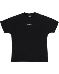DISCLAIMER - Logo T-Shirt Zwart/Wit Oversized Fit - Lyst