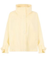 Moorer - Jassen ,Geel ,Polyester Lionne Jacket - Lyst