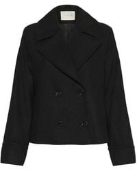 Kaffe - Double-Breasted Coats - Lyst