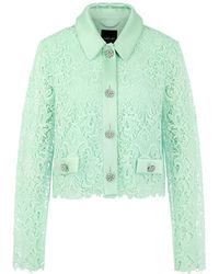 Marc Cain - Jassen ,Groen ,Polyester Satin Blazer - Lyst