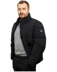 Champion - Herenjas Zwart Nylon Polyester - Lyst