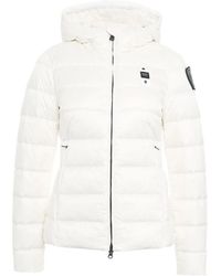 Blauer - Witte Jassen Voor Vrouwen Aw24 - Lyst