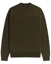 Fred Perry - Round-Neck Knitwear - Lyst