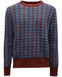 PT01 - Round-Neck Knitwear - Lyst