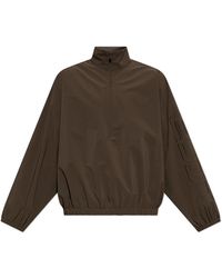 Fear Of God - Jassen ,Bruin ,Polyester Active Trace Half Zip Track Jacket - Lyst