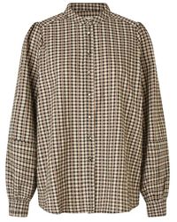 Lolly's Laundry - Overhemden ,Veelkleurig ,Katoen Zwarte Katoenen Shirt Ls Model - Lyst
