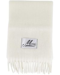 Marni - Accessoires ,Alpaca Franje Sjaal - Lyst