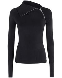Sportmax - Truien & Vesten ,Zwart ,Pinna Sweater - Lyst