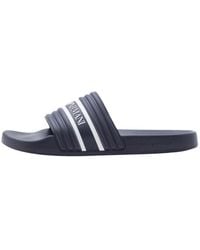 Emporio Armani - Sliders - Lyst
