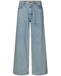 Modström - Jeans ,Blauw ,Katoen Isolde Md Solid Pants - Lyst