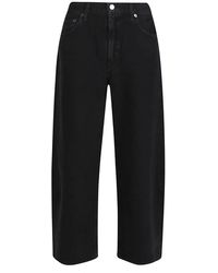 Agolde - Jeans ,Zwart ,Denim Wide Jeans - Lyst