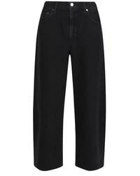 Agolde - Jeans ,Zwart ,Denim Wide Jeans - Lyst