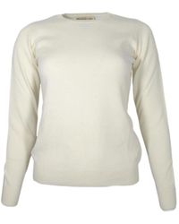 Cashmere Company - Round-Neck Knitwear - Lyst