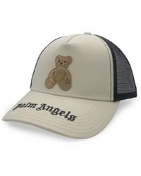 Palm Angels - Trucker Cap Met Berenapplicatie - Lyst