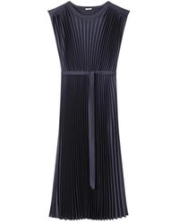 JOSEPH - Volta Knit Weave Plissé Dress - Lyst
