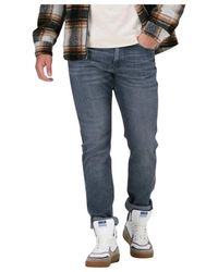 BOSS - Slim fit jeans delaware3 grau - Lyst