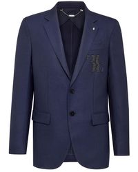 Billionaire - Jassen ,Blauw ,Wol Blazer Double B - Lyst