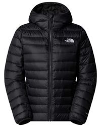 The North Face - Jassen ,Zwart ,Leer Gewatteerd Donsjack - Lyst